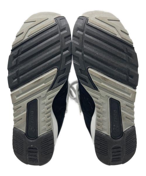 NEW BALANCE（ニューバランス）NEW BALANCE (ニューバランス) ローカットスニーカー ホワイト×ブラック サイズ:SIZE UK7 1/2 (26.5cm)の古着・服飾アイテム