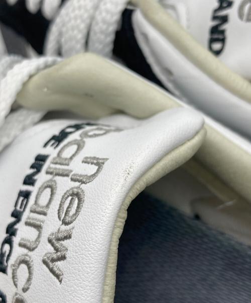 NEW BALANCE（ニューバランス）NEW BALANCE (ニューバランス) ローカットスニーカー ホワイト×ブラック サイズ:SIZE UK7 1/2 (26.5cm)の古着・服飾アイテム