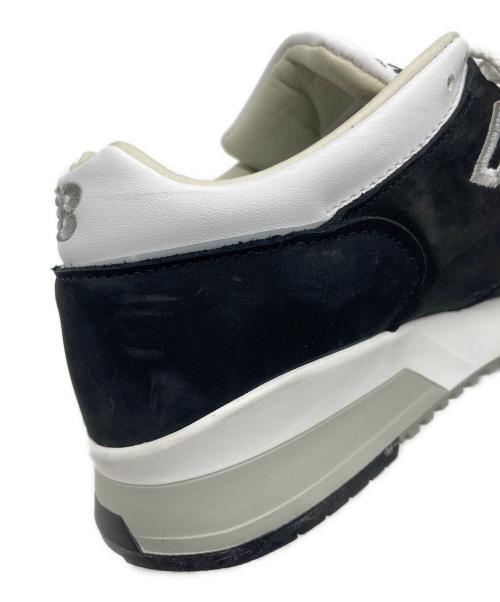 NEW BALANCE（ニューバランス）NEW BALANCE (ニューバランス) ローカットスニーカー ホワイト×ブラック サイズ:SIZE UK7 1/2 (26.5cm)の古着・服飾アイテム