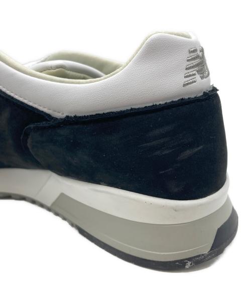 NEW BALANCE（ニューバランス）NEW BALANCE (ニューバランス) ローカットスニーカー ホワイト×ブラック サイズ:SIZE UK7 1/2 (26.5cm)の古着・服飾アイテム