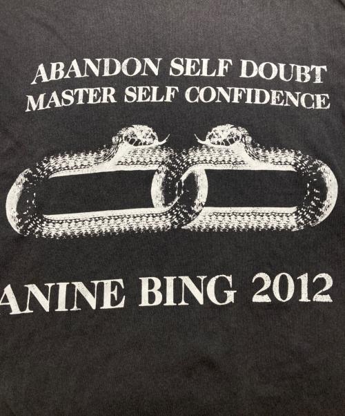 ANINE BING（アニン ビン）ANINE BING (アニン ビン) ASHTON SERPENT Tシャツ グレー サイズ:下記参照の古着・服飾アイテム