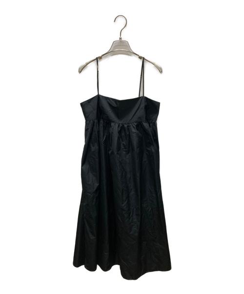 EVERYDAY I LIKE.（エヴリデイ アイ ライク）EVERYDAY I LIKE. (エヴリデイ アイ ライク) Taffeta Camisole ドレス ブラック サイズ:SIZE Sの古着・服飾アイテム