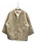 a point etc（アー ポワン ウテセ）の古着「ファーブルゾン」｜ベージュ