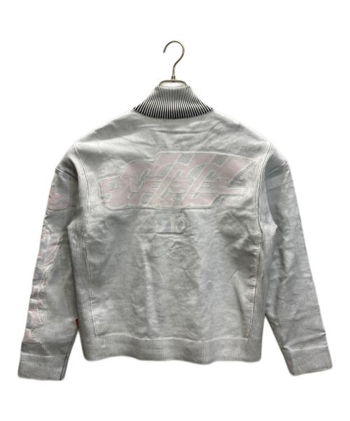 DIESEL（ディーゼル）DIESEL (ディーゼル) K-Dirtone ジップアップジャケット ホワイト サイズ:SIZE S 未使用品の古着・服飾アイテム