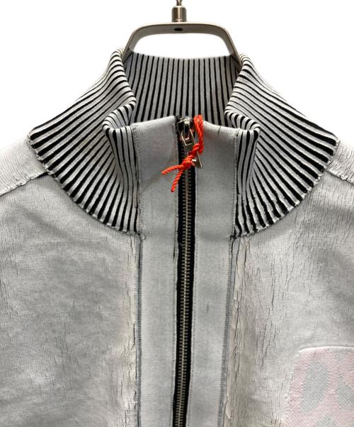 DIESEL（ディーゼル）DIESEL (ディーゼル) K-Dirtone ジップアップジャケット ホワイト サイズ:SIZE S 未使用品の古着・服飾アイテム