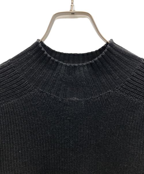 GRAN SASSO（グランサッソ）GRAN SASSO (グランサッソ) モックネックニット ブラック サイズ:SIZE 50の古着・服飾アイテム