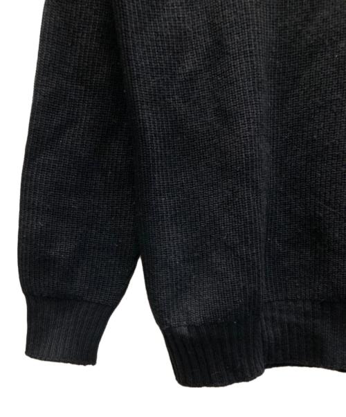 GRAN SASSO（グランサッソ）GRAN SASSO (グランサッソ) モックネックニット ブラック サイズ:SIZE 50の古着・服飾アイテム