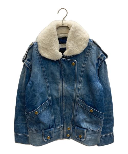 COACH（コーチ）COACH (コーチ) デニムボンバーファージャケット インディゴの古着・服飾アイテム