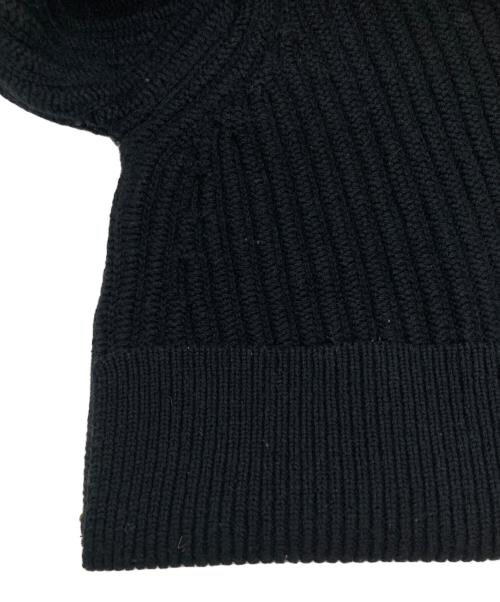 Acne studios（アクネ ストゥディオス）ACNE STUDIOS (アクネ ストゥディオス) サイドジップニット ブラック サイズ:SIZE XXSの古着・服飾アイテム