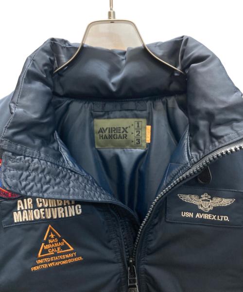 AVIREX（アヴィレックス）AVIREX (アヴィレックス) USTOM CWU TOP GUN フライトジャケット ネイビー サイズ:Lの古着・服飾アイテム