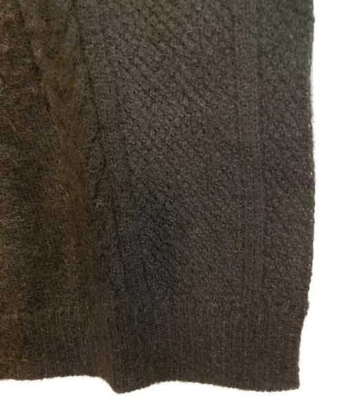 MARKAWARE（マーカウェア）MARKAWARE (マーカウェア) FISHERMAN CREW NECK JUMPER ブラウン サイズ:1の古着・服飾アイテム