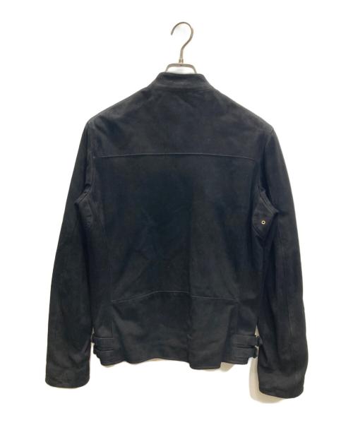 Cinquanta（チンクワンタ）Cinquanta (チンクワンタ) スウェードダブルライダースジャケット ブラック サイズ:46の古着・服飾アイテム