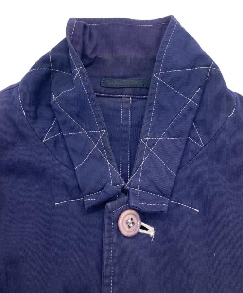 COMME des GARCONS HOMME（コムデギャルソン オム）COMME des GARCONS HOMME (コムデギャルソン オム) ステッチデザインジャケット ネイビー サイズ:Sの古着・服飾アイテム