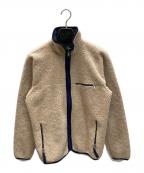 Patagoniaパタゴニア）の古着「ベビーレトロカーディガン」｜ベージュ×ネイビー