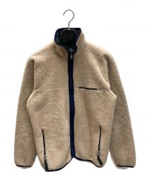 Patagonia（パタゴニア）の古着「ベビーレトロカーディガン」｜ベージュ×ネイビー