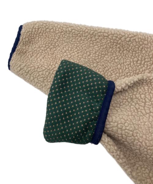 Patagonia（パタゴニア）Patagonia (パタゴニア) ベビーレトロカーディガン ベージュ×ネイビー サイズ:Sの古着・服飾アイテム