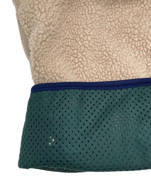 Patagonia（パタゴニア）Patagonia (パタゴニア) ベビーレトロカーディガン ベージュ×ネイビー サイズ:Sの古着・服飾アイテム