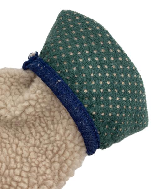 Patagonia（パタゴニア）Patagonia (パタゴニア) ベビーレトロカーディガン ベージュ×ネイビー サイズ:Sの古着・服飾アイテム