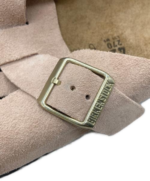 BIRKENSTOCK（ビルケンシュトック）BIRKENSTOCK (ビルケンシュトック) Boston BS ベージュ サイズ:SIZE 42の古着・服飾アイテム