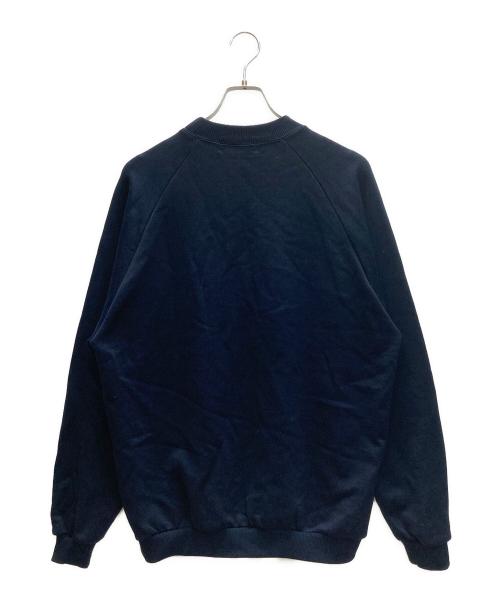 everyone（エブリワン）everyone (エブリワン) ラグランスウェット ネイビー サイズ:Mの古着・服飾アイテム