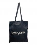 everyoneエブリワン）の古着「NYLON TOTE BAG」｜ブラック