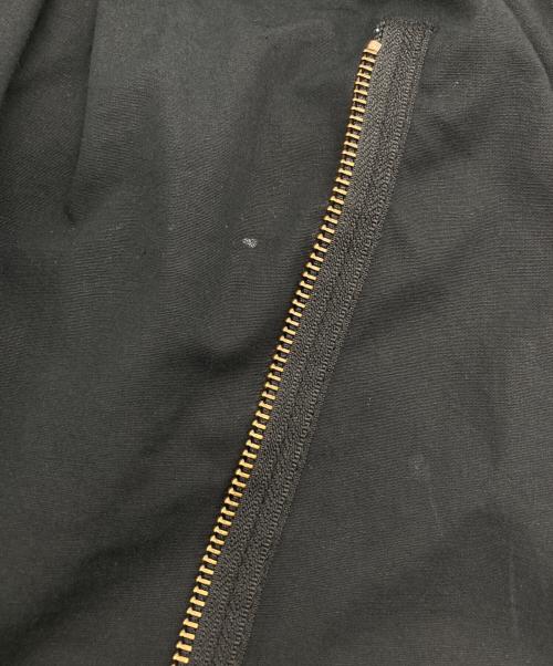 maturely（マチュアリー）maturely (マチュアリー) コットン シルク ジッパー カーゴパンツ ブラック サイズ:1の古着・服飾アイテム