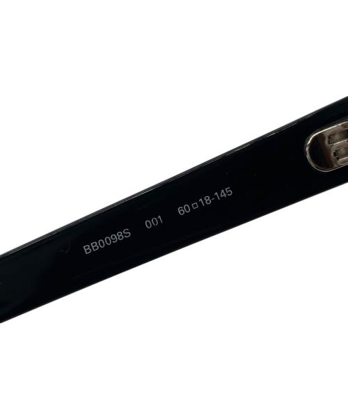 BALENCIAGA（バレンシアガ）BALENCIAGA (バレンシアガ) フォックス型 サングラス ブラック サイズ:60□18-145の古着・服飾アイテム