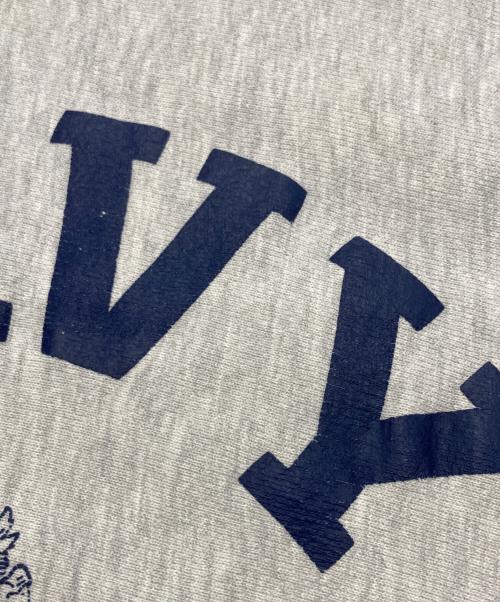 Champion（チャンピオン）Champion (チャンピオン) 90s リバースウィーブスウェット グレー×ネイビー サイズ:XLの古着・服飾アイテム