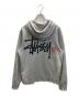 stussy (ステューシー) ジップアップパーカー グレー サイズ:M：8000円