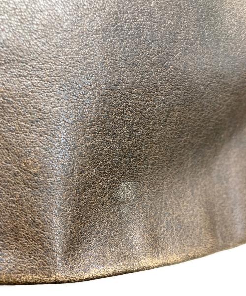 HARLEY-DAVIDSON（ハーレーダビッドソン）HARLEY-DAVIDSON (ハーレーダビッドソン) シングルライダース レザージャケット ブラウン サイズ:40の古着・服飾アイテム
