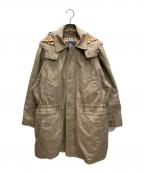 Burberry'sバーバリーズ）の古着「ダウンライナー付フーデッドコート」｜ベージュ