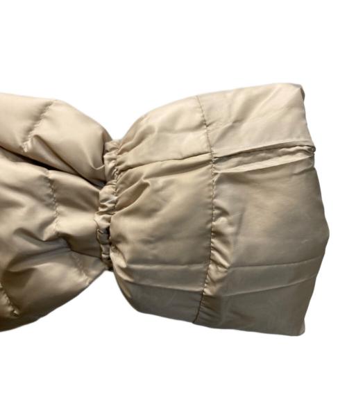 23区（ニジュウサンク）23区 (ニジュウサンク) 洗えるフード付きロングダウンコート ベージュ サイズ:40の古着・服飾アイテム