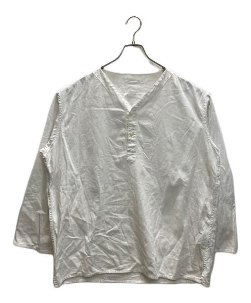 Maison Kinema（メゾン キネマ）Maison Kinema (メゾン キネマ) スリーピングシャツ ホワイト サイズ:SIZE Lの古着・服飾アイテム