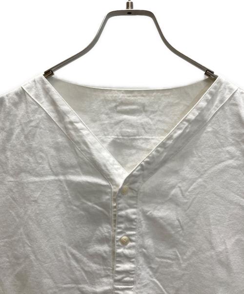 Maison Kinema（メゾン キネマ）Maison Kinema (メゾン キネマ) スリーピングシャツ ホワイト サイズ:SIZE Lの古着・服飾アイテム