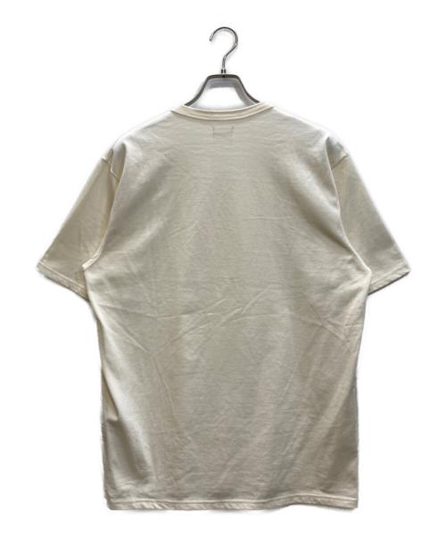 PABLO VINCI（パブロビンチ）PABLO VINCI (パブロビンチ) ヘンリーネックTシャツ ベージュ サイズ:Lの古着・服飾アイテム
