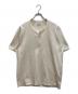 PABLO VINCI（パブロビンチ）の古着「ヘンリーネックTシャツ」｜ベージュ