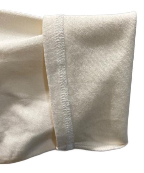 Maison Kinema（メゾン キネマ）Maison Kinema (メゾン キネマ) ヘンリーネックカットソー ベージュ サイズ:Lの古着・服飾アイテム