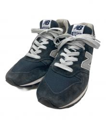 NEW BALANCE（ニューバランス）の古着「ローカットスニーカー」｜ネイビー