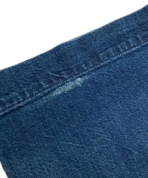 45rpm bakkurii（フォーティーファイブアールピーエム）45rpm Bakkurii (フォーティーファイブアールピーエム) ワイドデニム巻きパンツ インディゴ サイズ:SIZE 1の古着・服飾アイテム