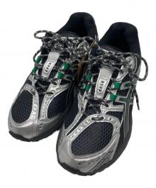 asics（アシックス）の古着「GEL-NIMBUS 10.1」｜ブラック×グリーン