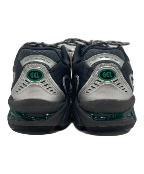 asics（アシックス）asics (アシックス) GEL-NIMBUS 10.1 ブラック×グリーン サイズ:SIZE 23.5cmの古着・服飾アイテム