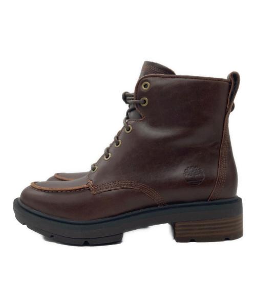 Timberland（ティンバーランド）Timberland (ティンバーランド) ブリムフィールド ミッド レースアップ ブーツ ブラウン サイズ:23.5cmの古着・服飾アイテム