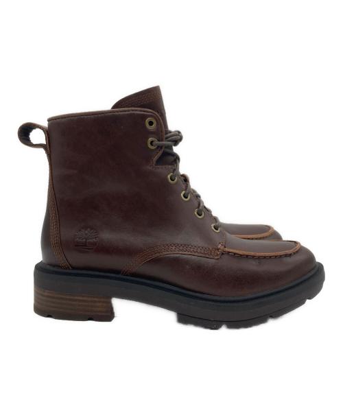 Timberland（ティンバーランド）Timberland (ティンバーランド) ブリムフィールド ミッド レースアップ ブーツ ブラウン サイズ:23.5cmの古着・服飾アイテム