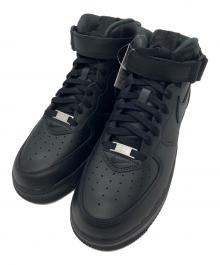 NIKE×SUPREME（ナイキ×シュプリーム）の古着「Air Force 1 Mid "Black" / エアフォース1 ミッド "ブラック"」｜ブラック