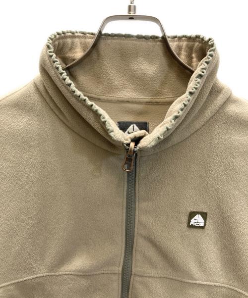 NIKE ACG（ナイキエーシージー）NIKE ACG (ナイキエーシージー) フリースジャケット ベージュ サイズ:XLの古着・服飾アイテム