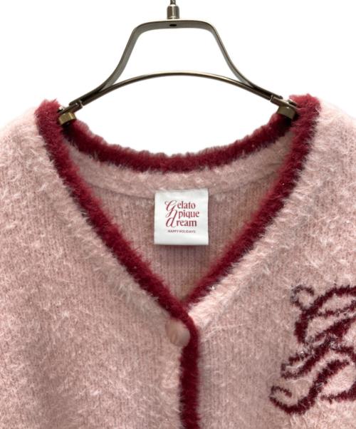 gelato pique（ジェラートピケ）gelato pique (ジェラートピケ) ラメフェザー セットアップ ルームウェア ピンク×レッド サイズ:Free 未使用品の古着・服飾アイテム