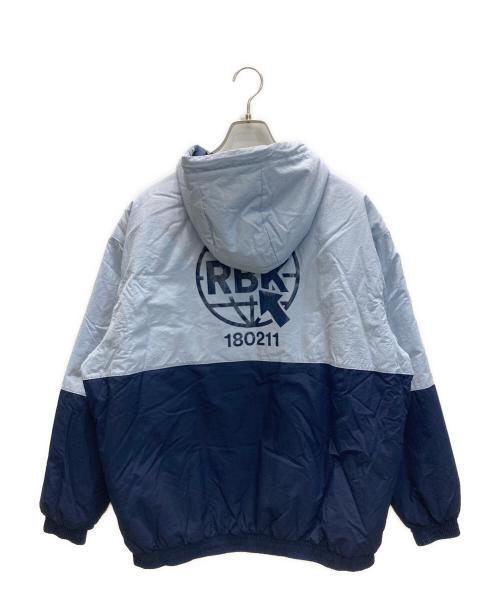 REEBOK（リーボック）REEBOK (リーボック) BlackEyePatch (ブラックアイパッチ) Classics BlackEyePatch Padded Jacket ブルーの古着・服飾アイテム