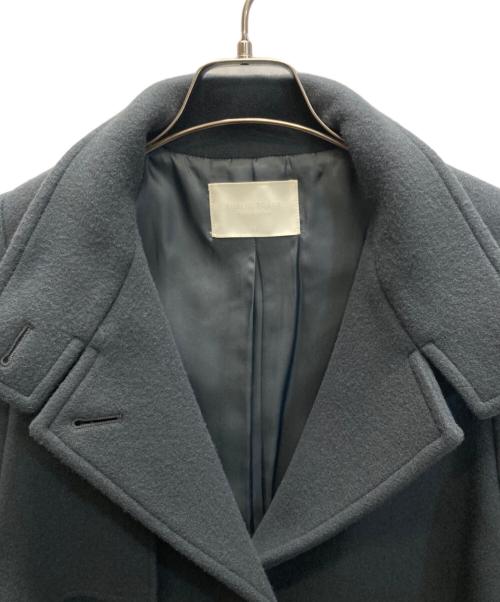 PUBLIC TOKYO（パブリックトウキョウ）PUBLIC TOKYO (パブリックトウキョウ) アシメオーバーヨークコート グレー サイズ:01の古着・服飾アイテム