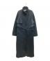 PUBLIC TOKYO（パブリックトウキョウ）の古着「アシメオーバーヨークコート」｜グレー