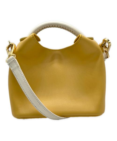 elleme（エレメ）elleme (エレメ) MADELEINE 2WAYバッグ イエロー サイズ:下記参照の古着・服飾アイテム